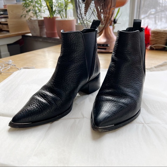 Acne Studios Jensen Boots, Grain Black - Picture 2 of 7